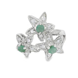 Anillo Ileana #7 / Esmeralda