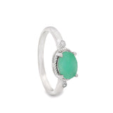 Anillo Caléndula de Esmeralda Esmeralda / 6