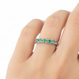 Anillo Alhelí de Esmeralda 6