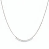 Cadena De Plata Diamantada
