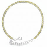 Pulsera De Circonia Amarilla