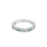Anillo Churumbela Celestial Topaz Azul Topaz Azul / 6