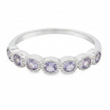 Anillo Lila de Amatista 6