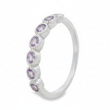 Anillo Lila de Amatista 6