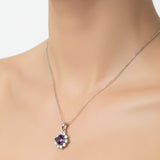 Collar Rosa de Amatista