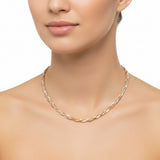 Cadena Trenza Delgada 45 CM