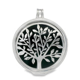 Dije Árbol y Flores Negro