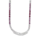 Collar Circonia Rosa