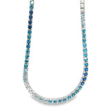 Collar Circonia Rosa