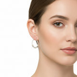 Arracada De Plata Estilo Bali
