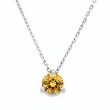 Collar Hortensia de Citrina