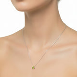 Collar Hortensia de Peridoto
