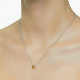 Collar Hortensia de Citrina