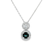 Collar Estrella Nocturna London Blue Topaz