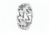 Anillo Cadena De Plata