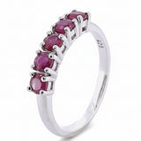 Anillo De Plata Con Esmeralda