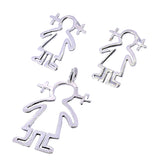 Juego De Niñas De Plata Lisa