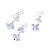 Juego De Plata Con Circonia