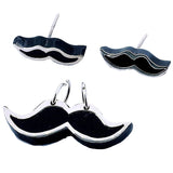 Juego Mostacho De Plata