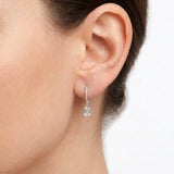 Aretes Alessia de Diamantes Corte Esmeralda 2.31ct, Oro 14K