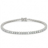 Pulsera Valeria Tenis de Diamantes Lab 3ct, Oro 14K