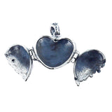 Relicario Corazón De Alas De Plata