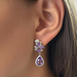 Arete Lavanda de Amatista