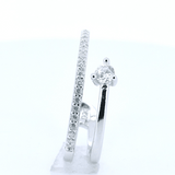 Anillo De Plata Con Circonia