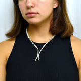 Collar Plata y Perla