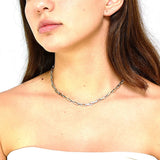 Collar de Plata de Clip