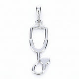 Dije Estetoscopio De Plata