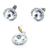 Juego De Plata Con Cristal-Juego-Plarte