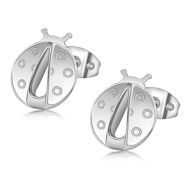 Aretes De Catarina De Plata Rojo