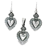 Juego de Plata Corazon