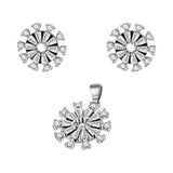 Juego de Circonia Snowflake