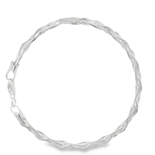 Pulsera de Plata Trenzada