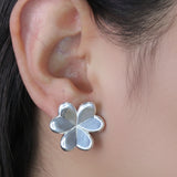 Arete de Flor Electroformado