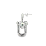 Arete de Plata Electroformada