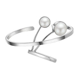 Brazalete Abierto Con Perla