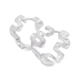 Arete Zig Zag de Plata