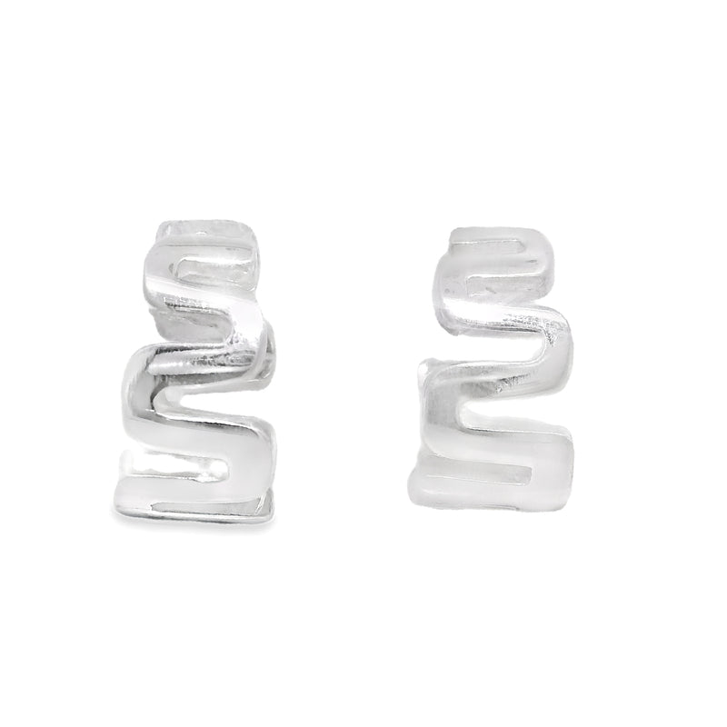 Arete Zig Zag de Plata