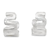 Arete Zig Zag de Plata