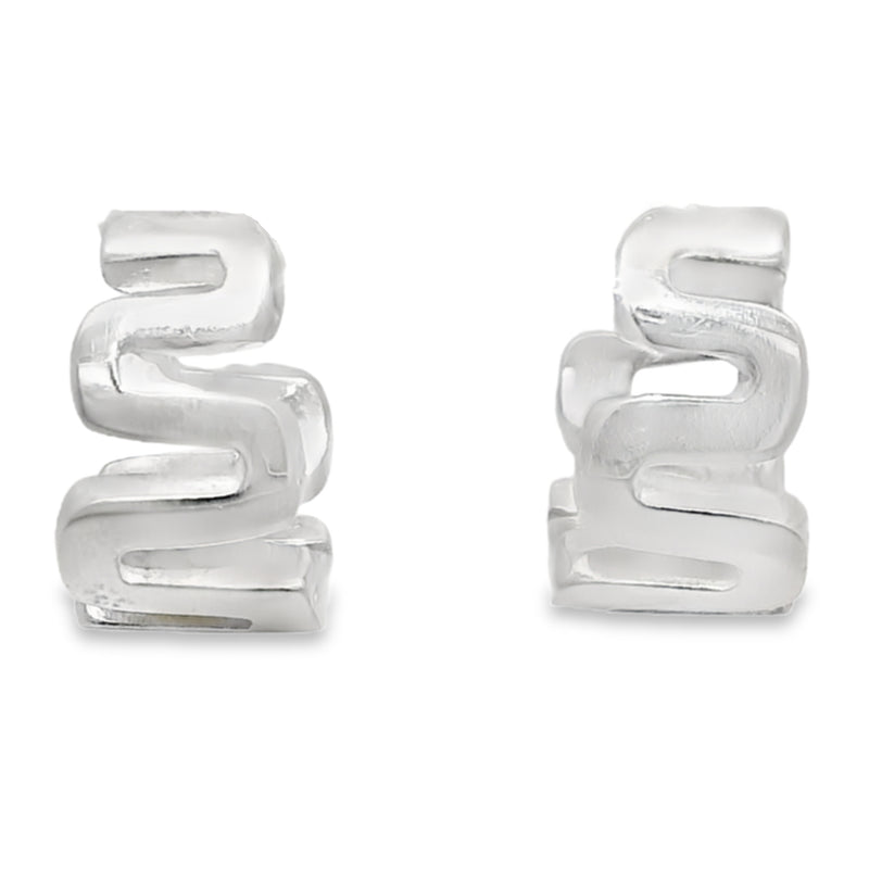 Arete Zig Zag de Plata