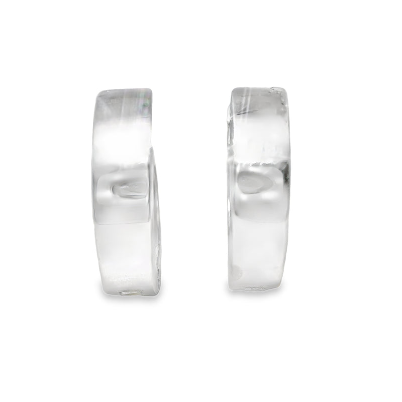Arracada de Plata Lisa
