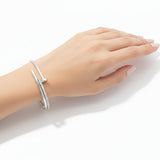 Brazalete Clavo con Circonias