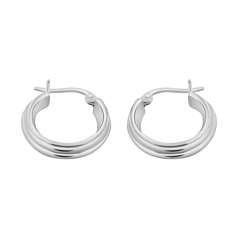 Arracadas De Plata 2CM