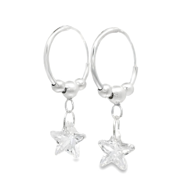 Arracada de Estrella Rojo