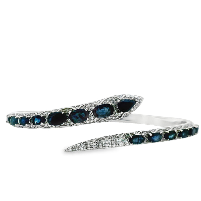 Brazalete de Víbora con Circonia