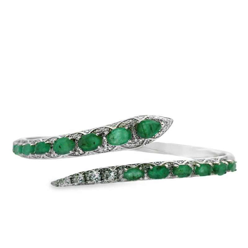 Brazalete de Víbora con Circonia