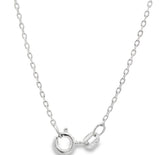 Cadena De Plata Eslabón Delgado